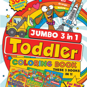 Toddler jumbo coloring book