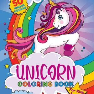 Unicorn coloring book
