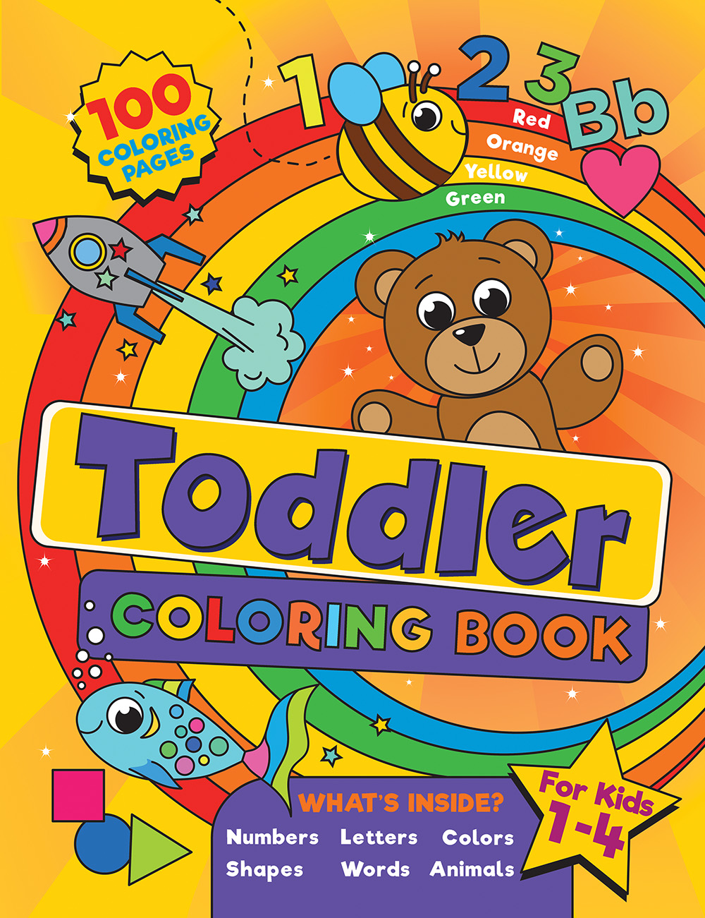 Under　Toddler　–　Book　Coloring　Edition　Cover　US　The　Press