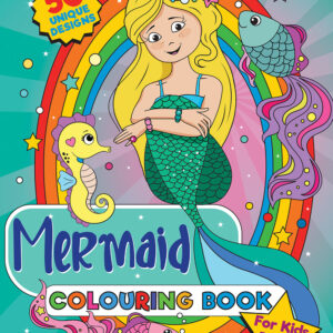 Mermaid Colouring Book cover
