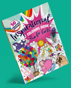 inspirational coloring book 3d
