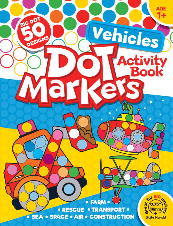 Dot markers activity book
